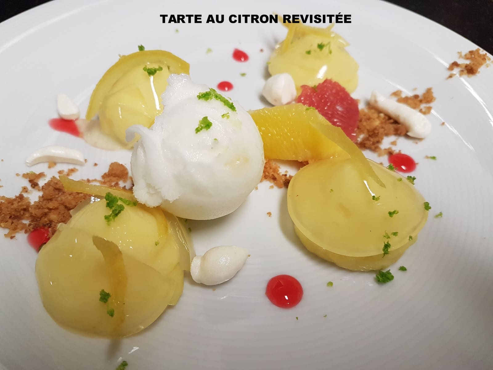 Tarte au citron